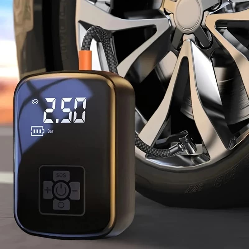 Portable Cordless Tire Inflator & Air Compressor